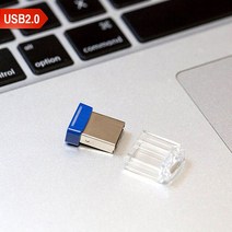 스팀덱ssd ssd1tb m.2ssd G19 고속 USB 플래시 드라이브 금속 펜 32GB 64GB 128GB 방수 스틱 2.0 메모리, 02 8GB, 01 파란