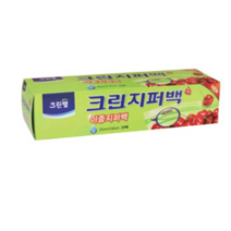 크린랲 크린지퍼백 대, 3개, 20매