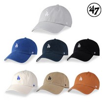 47브랜드 LA다저스 빅로고 스몰로고 볼캡 모자 MLB 엠엘비 야구 모자 7종택일, 그레이_B-BSRNR12GWS-GYA:OSFA