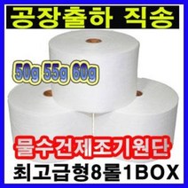 물수건제조기원단/B타입 60g 27m/8롤(box)물티슈/고급형원단/업소용/물수건원단/일회용/도톰한원단/물티슈원단