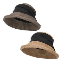 [닥스모자] 주름 디테일 천연 벙거지 DK16WBN003