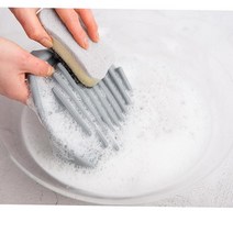 통삼겹살 갈치 에어프라이기팟 19cm 베이킹클래스 에어프라이어실리콘 전자레인지용용기 전자렌지그릇, 19cm 핑크