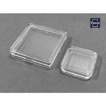 보드게임 코인캡슐 카드 사각 프로텍터 케이스 7종 사이즈 1세트 100개입, 36mm
