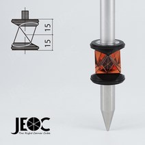 JEOC GRZ101 Leica ATR 토탈 스테이션을위한 새로운 미니 360도 프리즘