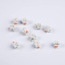Holy Panda 기계식 키보드 스위치 67g MX 2단계 스프링 단락 느낌 향상 10팩, 10 Pack
