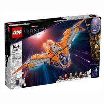 레고 슈퍼히어로 76193 가디언 쉽 마블 우주선 스타로드 그루트 로켓 맨티스 토르 치타우리 미니피겨