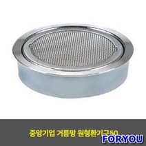 ForU978 중앙기업 거름망 원형환기구 5개 건물외벽 원형환기구거름망 환기구용, 상세페이지 참조