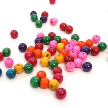 비즈공예재료 전통 구슬비즈 1.2cm (60g 약 110개)