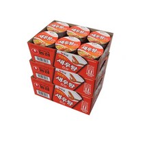 농심 새우탕 컵라면 소 67g, 18개