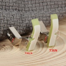 미싱부속나라 공업용 테프론 PVC지퍼노루발 T36N T36LN T363노루발, 1개