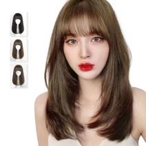 키밍 여성 생머리 통가발 자연스러운 내추럴 롱가발 JUNG21564EA, jsshop 1, jsshop 블랙