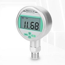 디지털 압력 게이지 LCD 디스플레이 배터리 구동 공기압 측정기 Psi Bar Kpa 수압 0-60Mpa 80mm, 13 0-25Mpa_03 NPT1-4 Radial