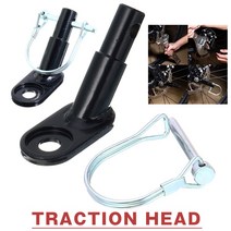 자전거트레일러 범용 잡화 견인 헤드 히치 커플 링 어댑터 유모차에 적합 오토바이 랙, 없음, 한개옵션0