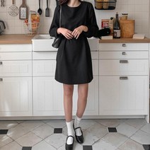 [다잇템] 여자 레이온 들러리룩 FW 혁대 미니원피스