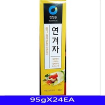 (겨자분 액상소스 겨자)향신료 조제품 연겨자 음식재료 대상 95gX24EA DS_K/W-식품_종합_EA, dssh 1_dssh