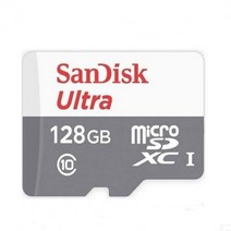 샌디스크 삼성전자 기어 360 SM-C200NZWAKOO 호환 메모리카드128GB 울트라, 128GB