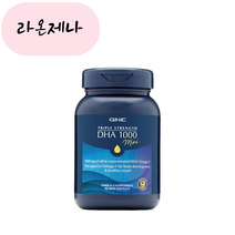 홈쇼핑 GNC 트리플 스트렝스 DHA 1000 미니 소프트젤 90개입, 90정, 1개, 90정