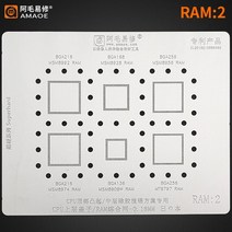 Amaoe-BGA Reballing 스텐실 RAM1 Qualcomm MTK 삼성 호환 호환 smd8992 8928 8974 8956 HI3630 CPU 상단, 02 RAM2