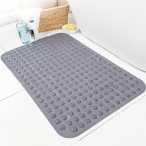 욕실 논슬립매트 PVC 논슬립 바닥매트 호텔 욕조 발매트 마사지매트 목욕 논슬립 빨판매트, 회색