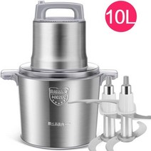 고기 분쇄기 다지기 소세지 업소 다짐육 정육점, 10L+220V+EU