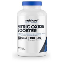 Nutricost 니트릭 옥사이드 부스터 2250mg 180정 뉴트리코스트 Nitric Oxide 미국 직구 사은품 추가증정