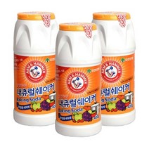 암앤해머 내츄럴쉐이커 베이킹소다 400g 3개 / 오리지날 주방 천연세제 다목적 세척제, 암앤해머베이킹소다3개