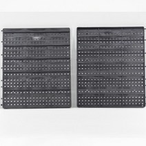 이동식 공구함 공구박스 벽걸이 형 상자 도구 부품 차고 단위 선반 정리 정전기 방지 플라스틱 케이스, 한개옵션0