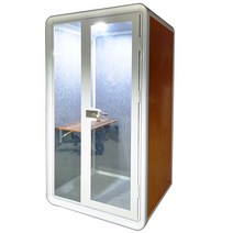 1인용방음부스 강한내구성 방음효과 연습 기타튜닝용 30대 녹음실 레슨용 방음시공 20대남성 드럼용, 완전 주파수 대역 방음 파도솜 추가 장착