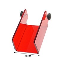 실용적인 레이저 안전 고글 보호 안경 실드 33mm 40mm 커버 190-540nm, 02 Red 40mm