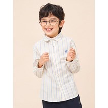 빈폴 KIDS 옐로우 멀티 스트라이프 셔츠