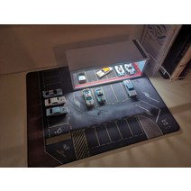 다이캐스트 주차장 자동차모형 토미카 디오라마 전시주차장 촬영 차고 패드 바닥 315, 60x40cm