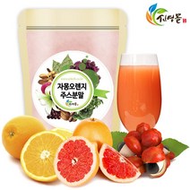 신영몰 자몽 오렌지 주스 분말 가루 500g 자몽/오렌지/과리나, 1개