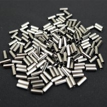 외슬리브 벌크 200개입 파이프도래 외슬리브 덕용 원투낚시채비 자작채비 낚시소품, 외슬리브벌크 2.8(200개입), 200개