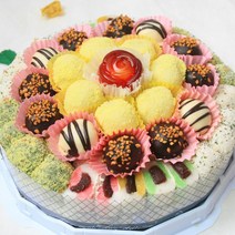 떡집닷컴 연지곤지 떡케익3호 (2.5kg), 2.5kg, 1개