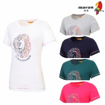 [마코 SALE] (여성)프린트라운드반팔 티셔츠_MJW2TR90