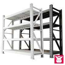 베란다수납선반 편의점진열대 무볼트 조립식경량랙 철재앵글 렉선반 높이2미터, 검정, 1m, 3단