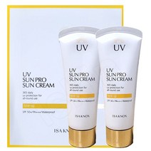 이자녹스 UV 선 프로 365 데일리 커버 SPF 50+ PA+++, 70ml, 2개