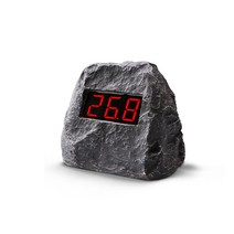 돌모양 찜질방 온도계 디지털 방수 목욕탕 수영장 온천 수온 측정기, A. 돌모형 온도계 25x15x15cm