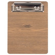 판떼기 체크리스트판 빌패드 빌지 클립보드 200 갈색