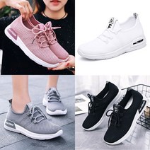 여성 메쉬 초경량 여름 골프화 발이편한 슬립온 조깅화 스니커즈 통풍 신발 물놀이 아쿠아슈즈