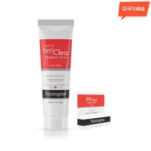 뉴트로지나 Neutrogena 래피드 클리어 여드름 스팟 트리트먼트 젤 28g x 1개