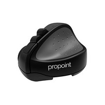 Swiftpoint 건강 소프트웨어 수직 펜 그립 가상 레이저 포인터 및 스포트라이트 iPad와 호환되며 iOS 앱 검정/회색을 포함한 SwiftPoint 무선 인체공학 마우스 프
