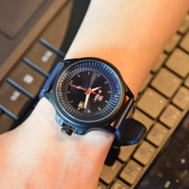 디엔 남성시계 남자시계 가죽 패션시계 캐주얼