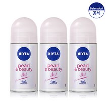 니베아 데오드란트 롤온 펄앤뷰티 50ml X 3개