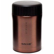 키친아트 스텐 골드메탈 보온 도시락 죽통, 01.골드메탈 430ml