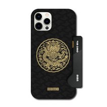 바보사랑 (호환용) 페이즈드림 조선후기곤룡포3 인서트케이스.아칸, 아이폰11PROMAX|흑색금빛