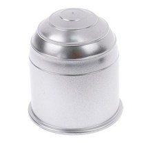 견인고리 하트견인고리 견인장치 자동차 튜닝 50mm 블랙 실버 견인 후크 볼 커버 캡 히치 캐러밴 Traile 트레일러 액세서리, SV