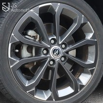 JS automotive 티볼리 티볼리에어 휠 타이어 마스크 18인치 카본스티커 튜닝필름 가드 긁힘방지 몰딩 패널 DIY 익스테리어 장식용품, I타입