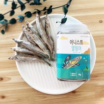 어니스트 열빙어 강아지 동결 건조 간식 80g, 3개