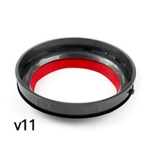 다이슨먼지통 청소기헤드 물걸레 소프트롤러 1 pc v11 진공 상단 고정 씰링 링 교체, 없음